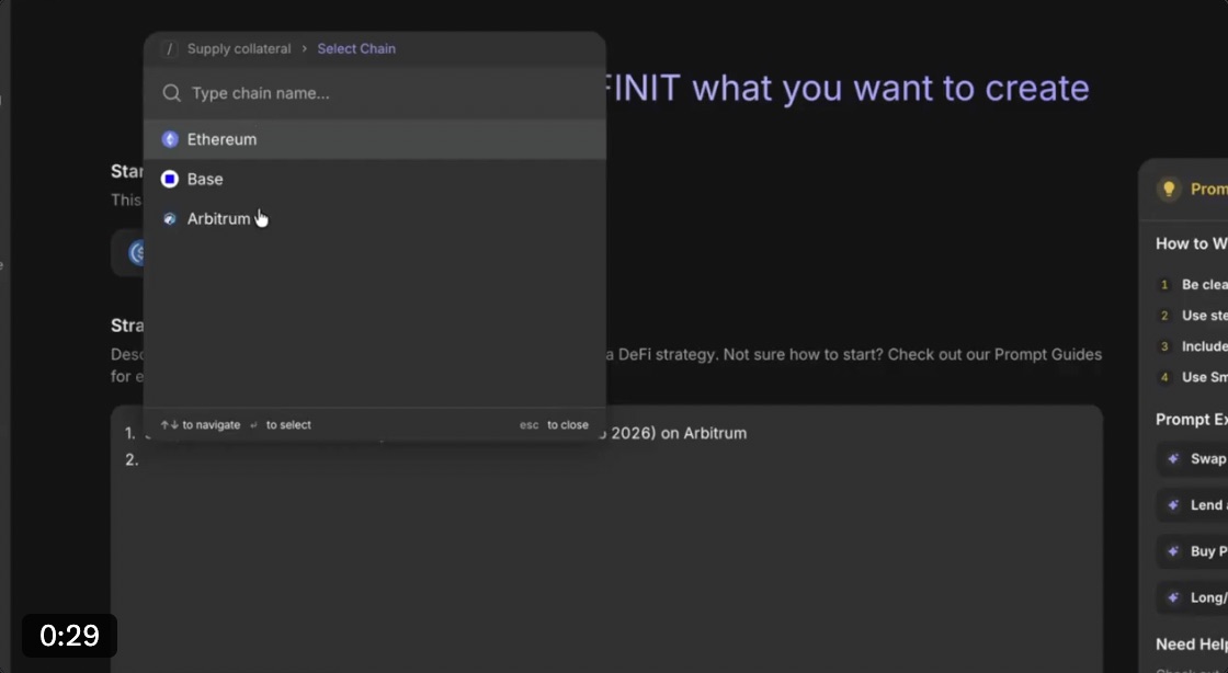 infinit product showcase